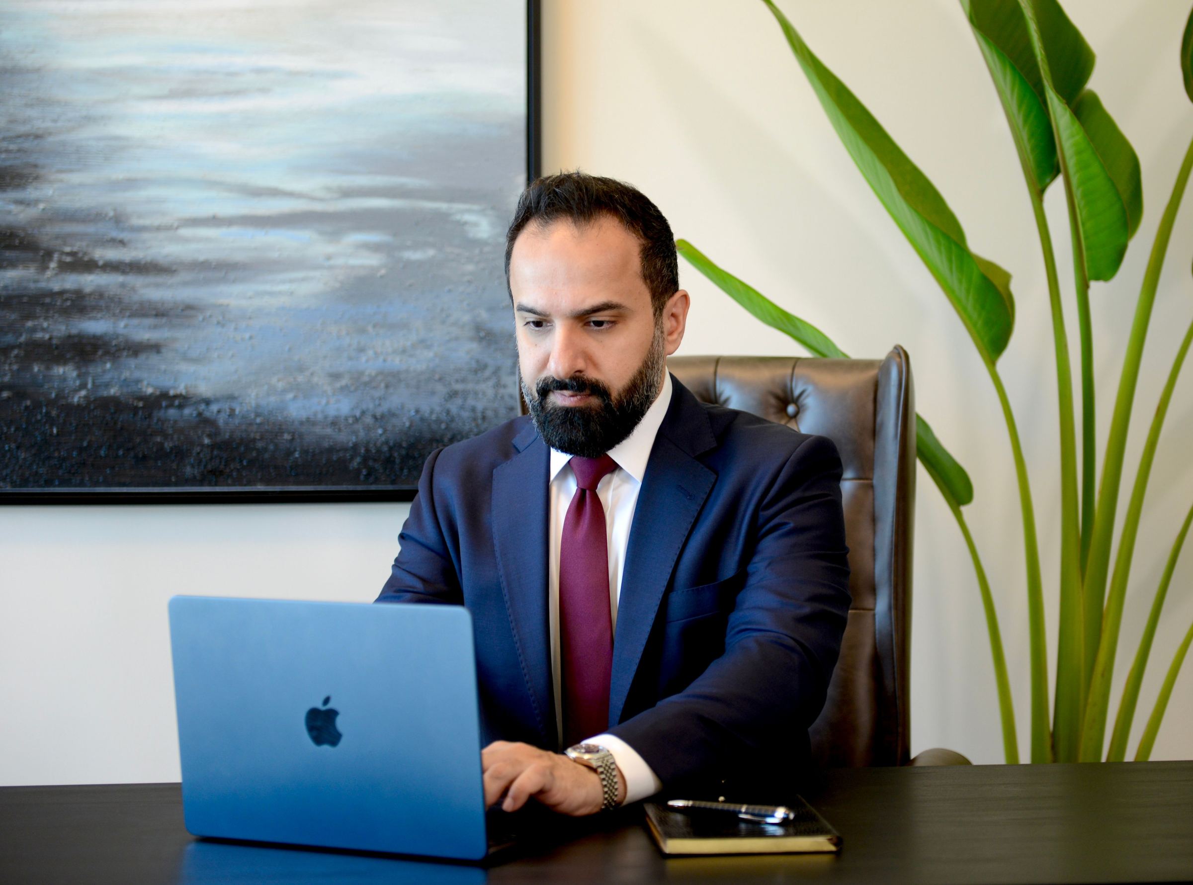 Arash Zad at work