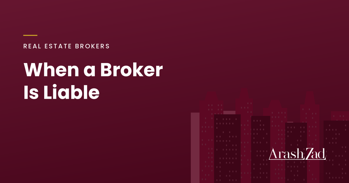 Broker Liability in Dubai: When an Agent Can Be Sued