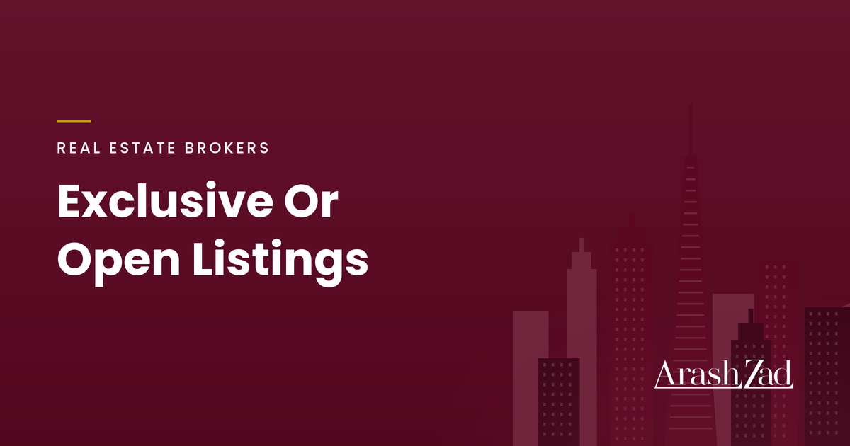 Exclusive vs Open Listings in Dubai: The Agency Agreement